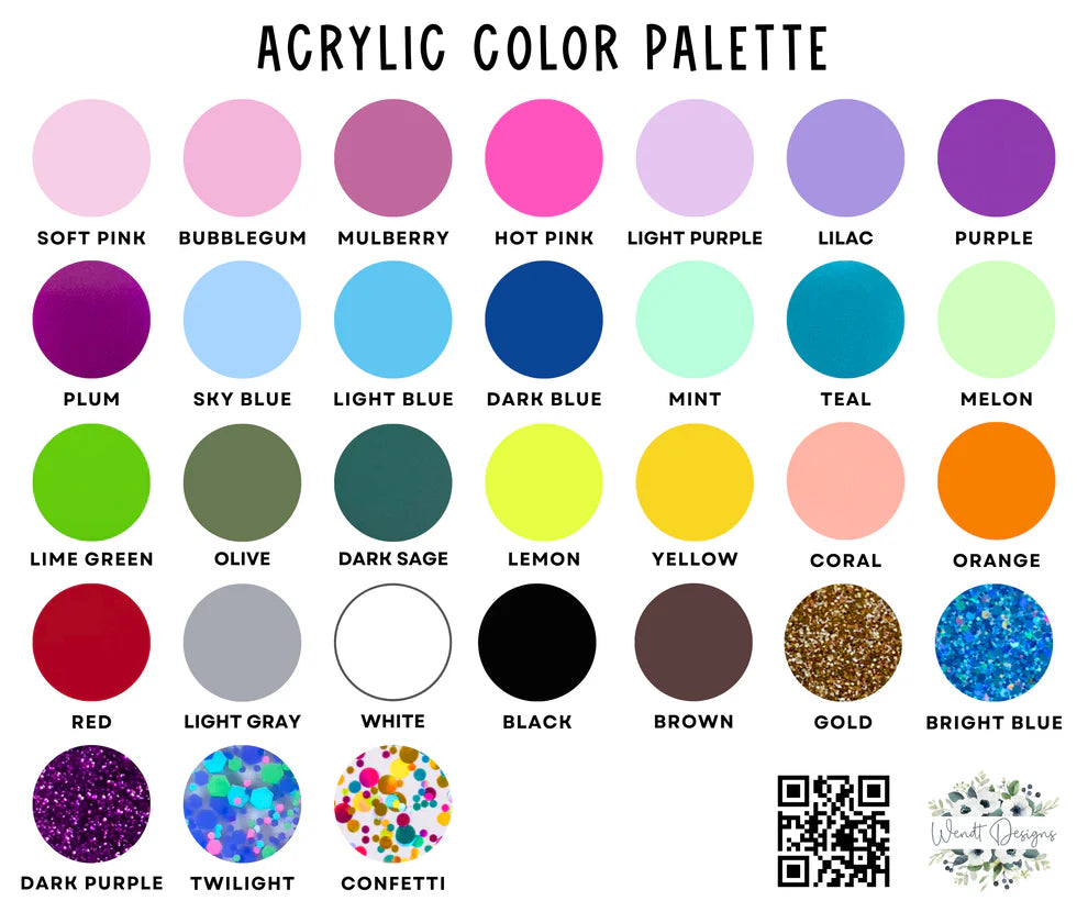 Acrylic Kids Bookmark