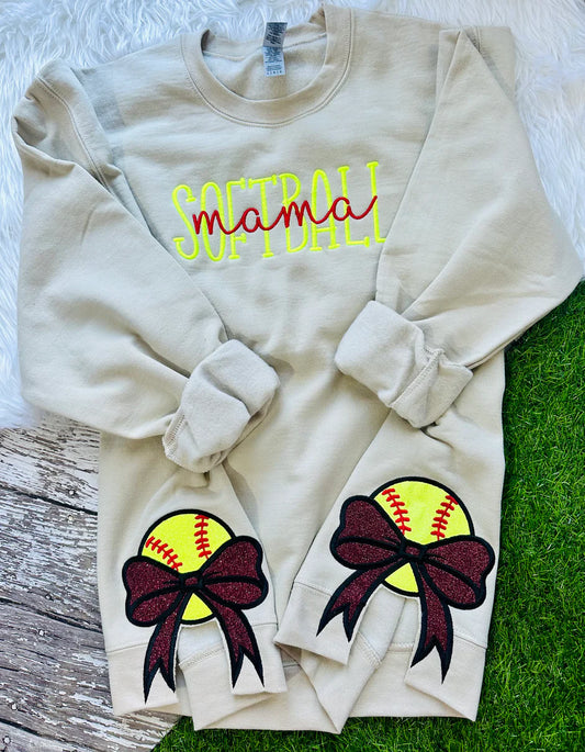 ADULT Softball Sweatshirt