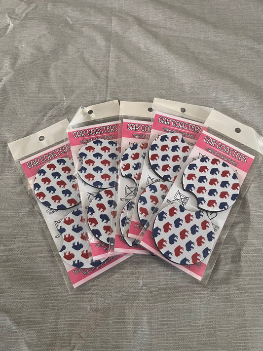 Red and Blue Buffalo