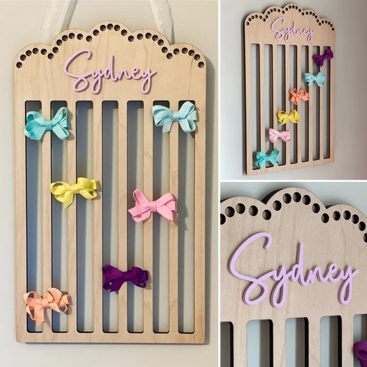 Scallop Bow Holder - Cusomized