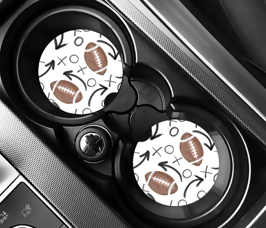 General Football Car Coasters