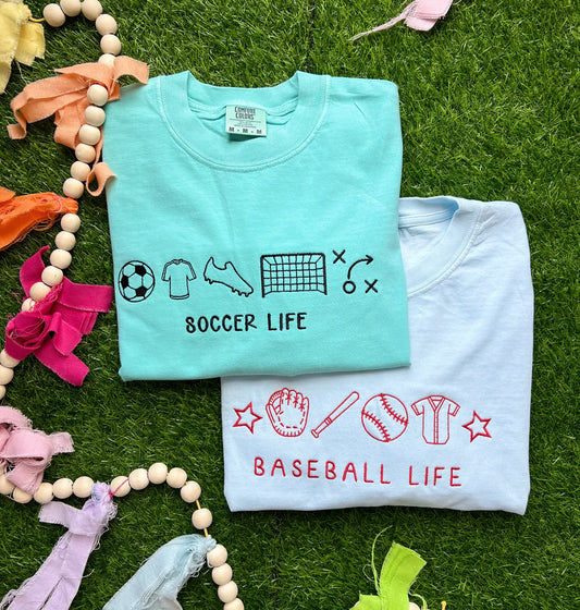 Adult Baseball Life T-Shirt