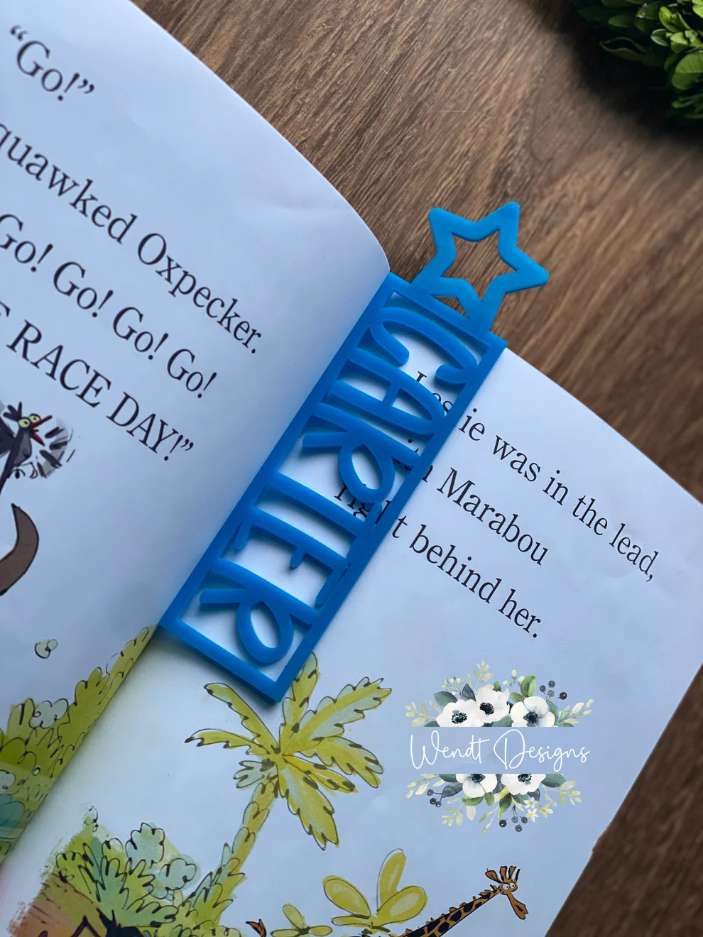 Acrylic Kids Bookmark