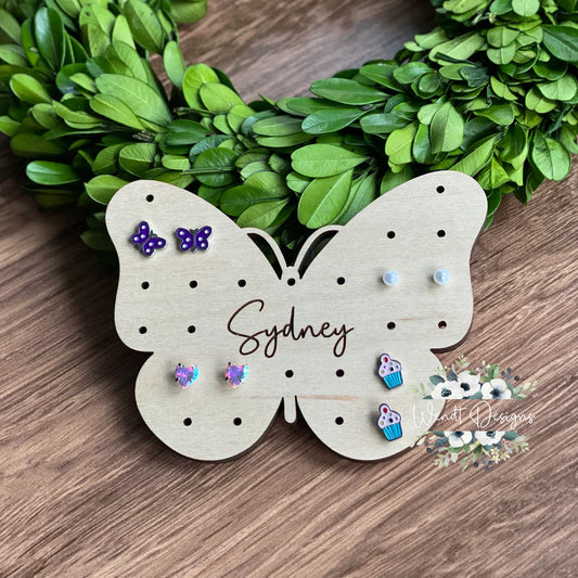 Travel Size Butterfly Earring Organizer