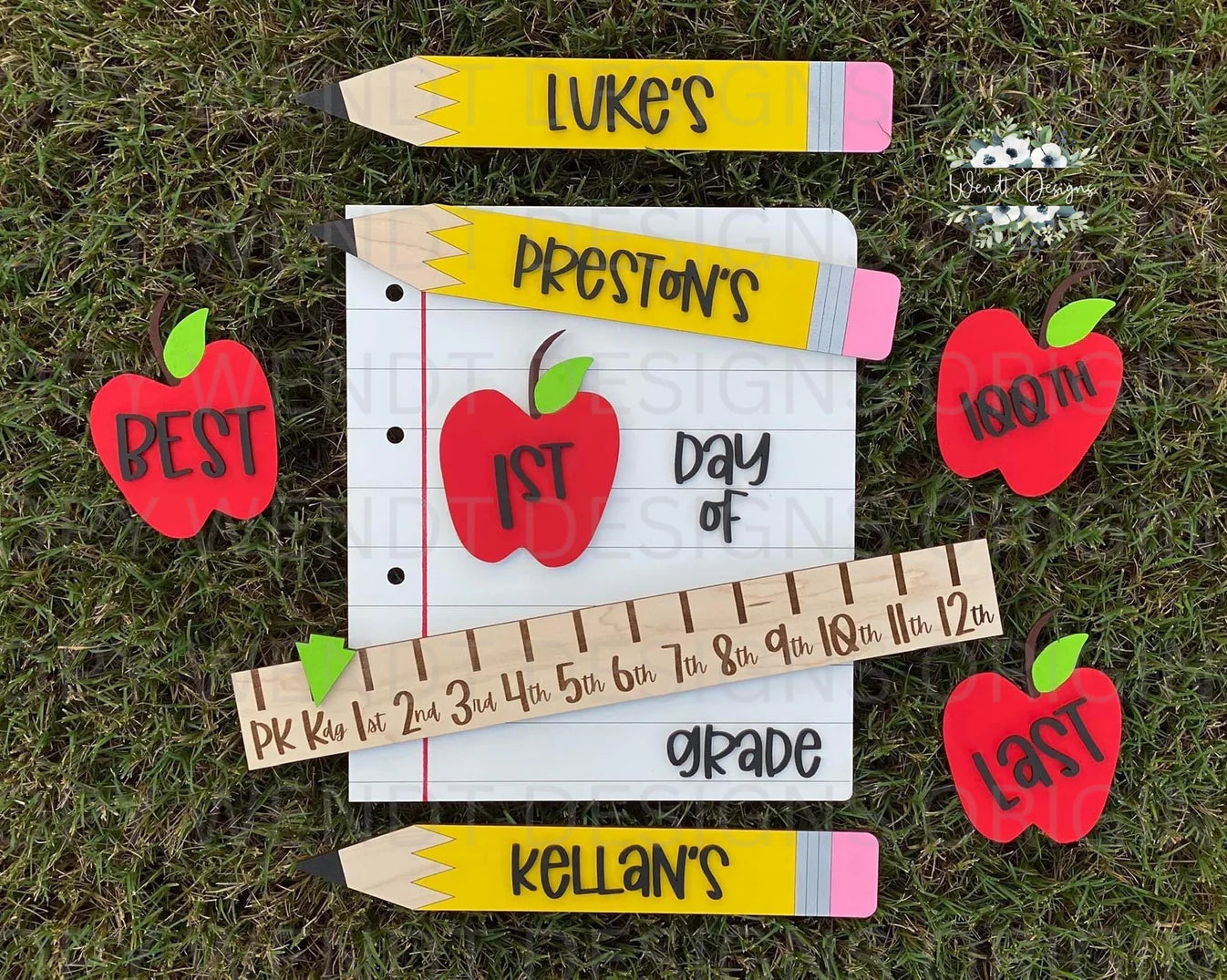 Interchangeable Milestone Magnet School Board