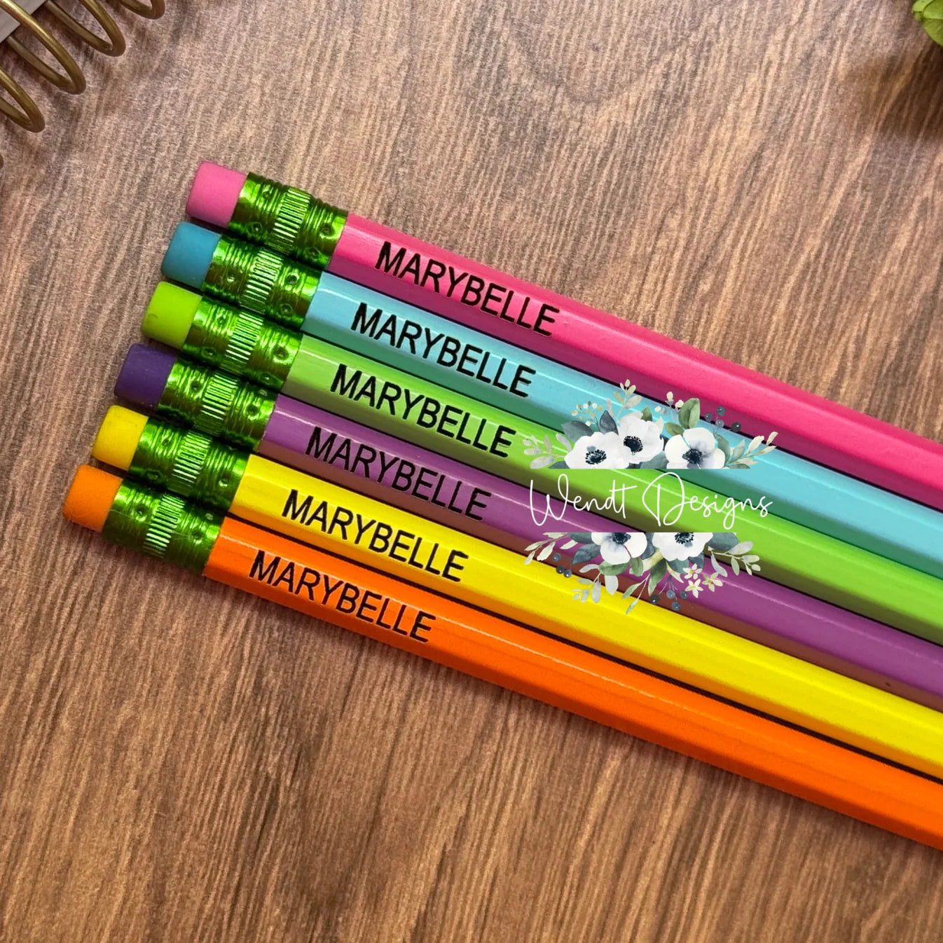 Engraved Pencils