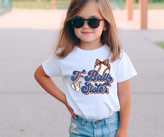Toddler & Youth T-Ball Sister