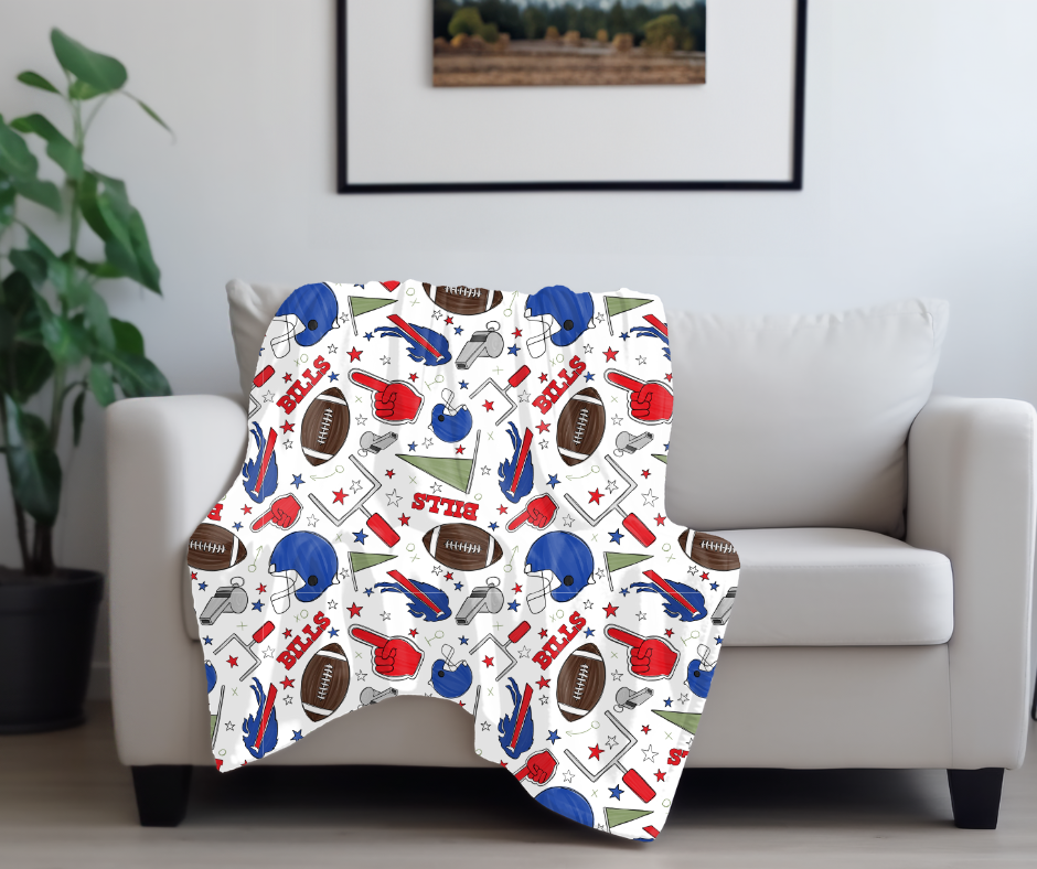 Buffalo Football Fan Blankets