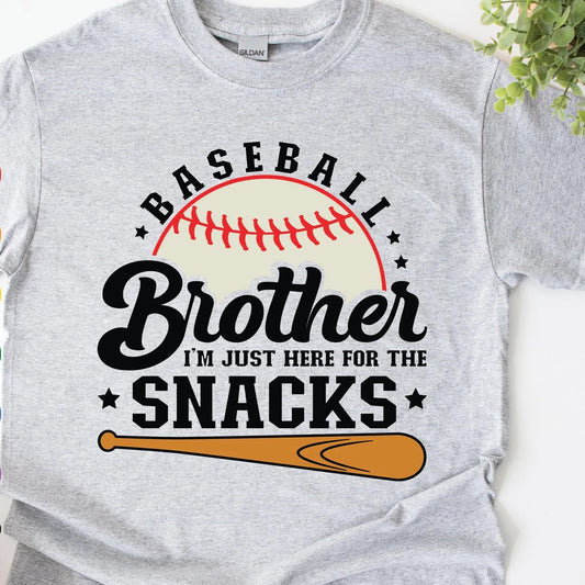 Toddler & Youth Baseball Brother