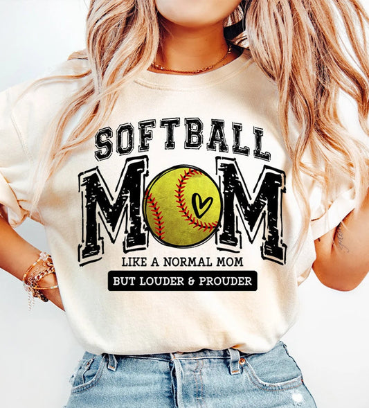 Softball Mom Loud and Proud