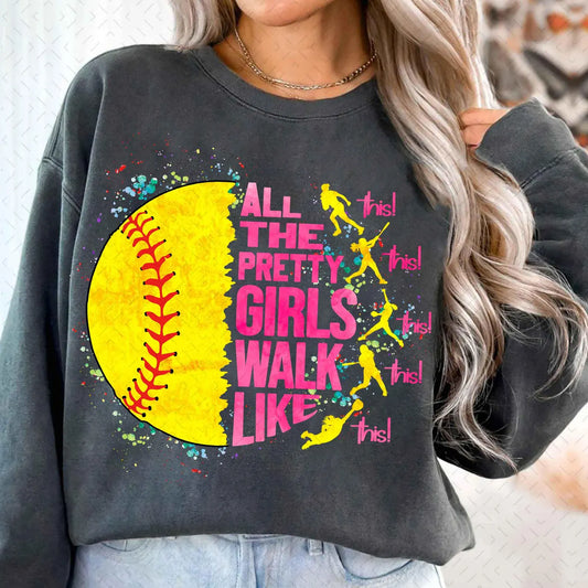 ADULT Softball Pretty Girls