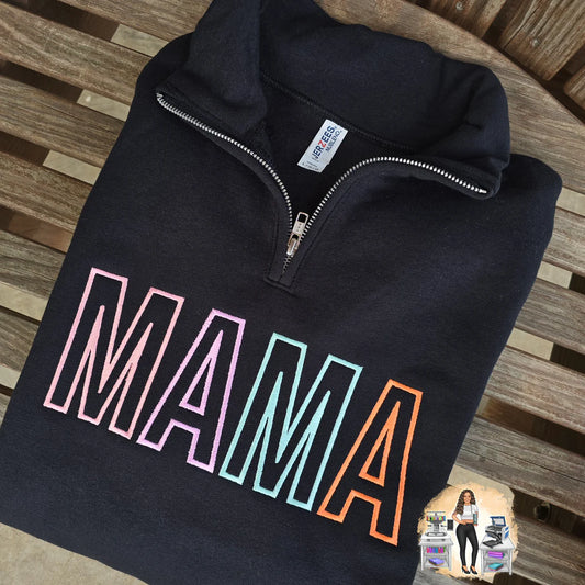 Pastel Quarter Zip (4 Letter Max on Name)