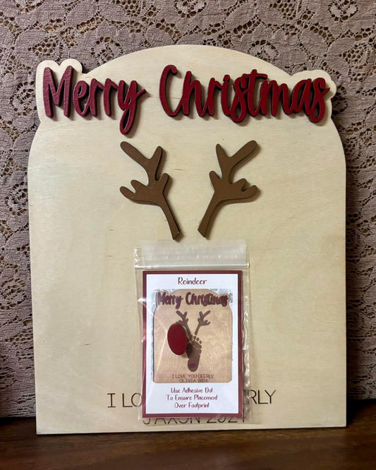 Reindeer Keepsake Board