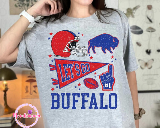 Adult Buffalo Collage Wearable