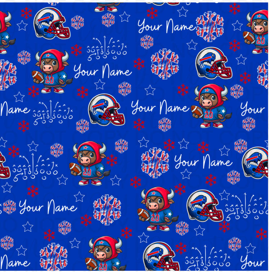 Exclusive Buffalo Name Blanket