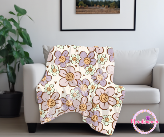 Daisy Smiley Blankets