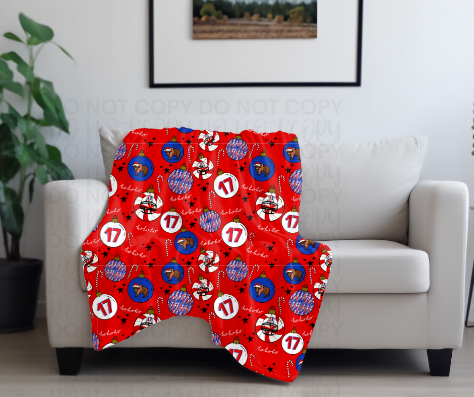 Buffalo Ornament Blanket