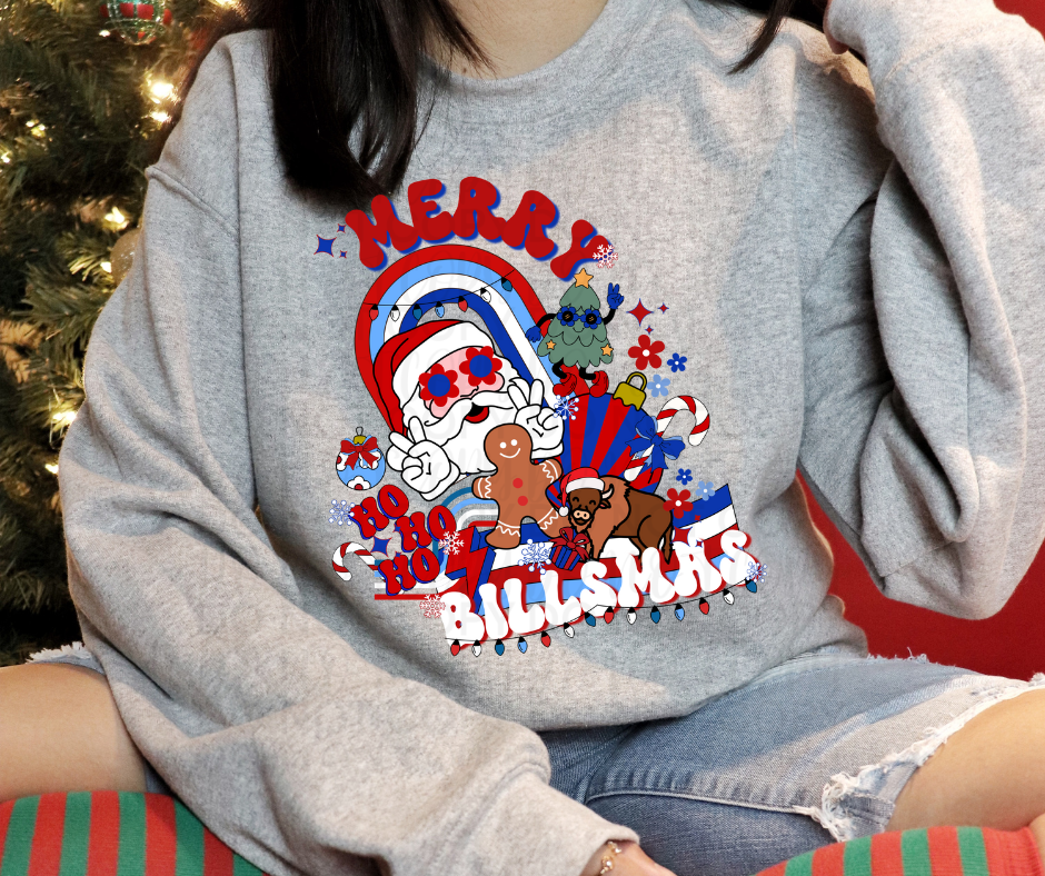 ADULT Buffalo Retro Billsmas