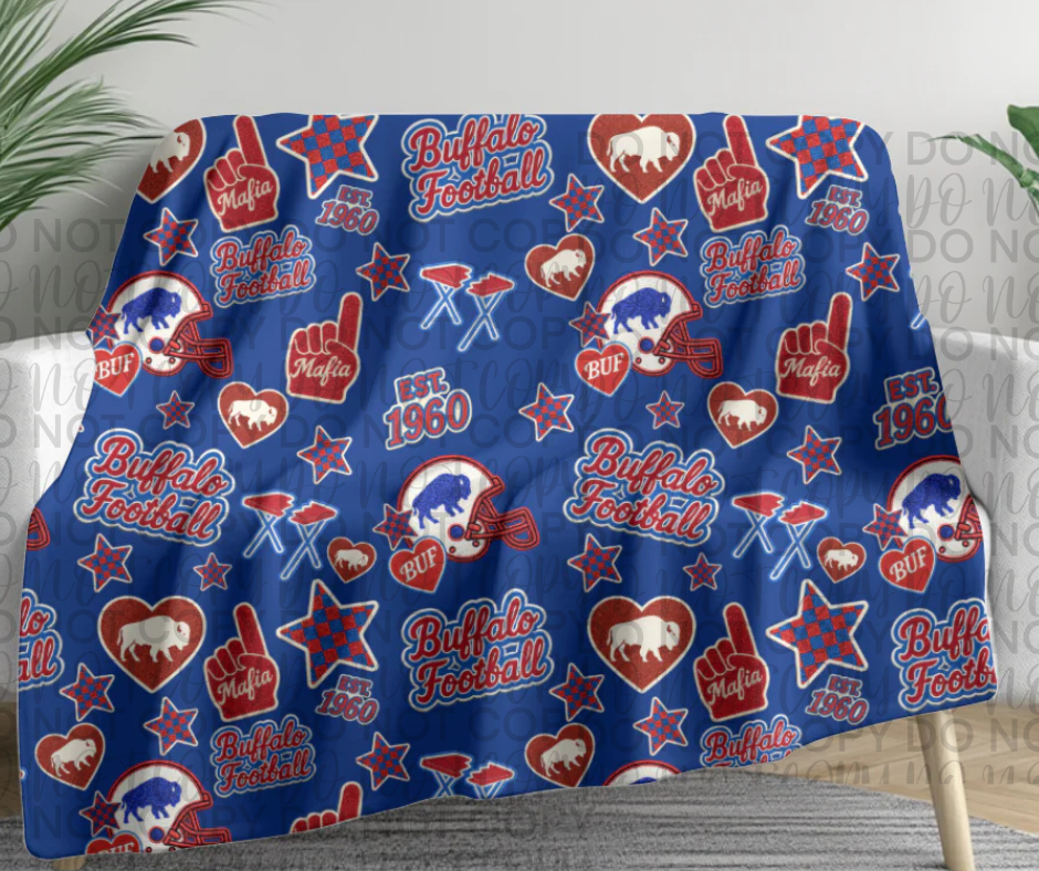 Buffalo Football Retro Fan