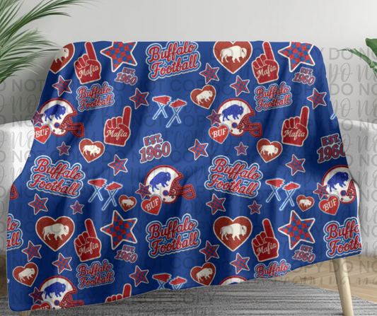 Buffalo Football Retro Fan