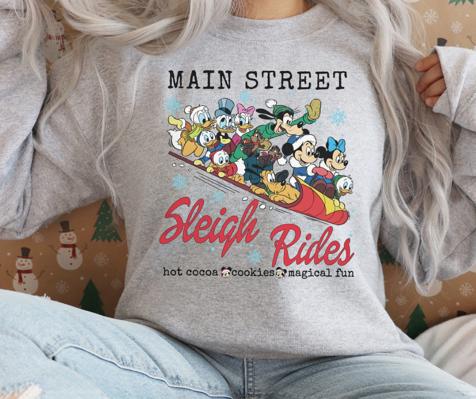 ADULT Mousy Sleigh Rides